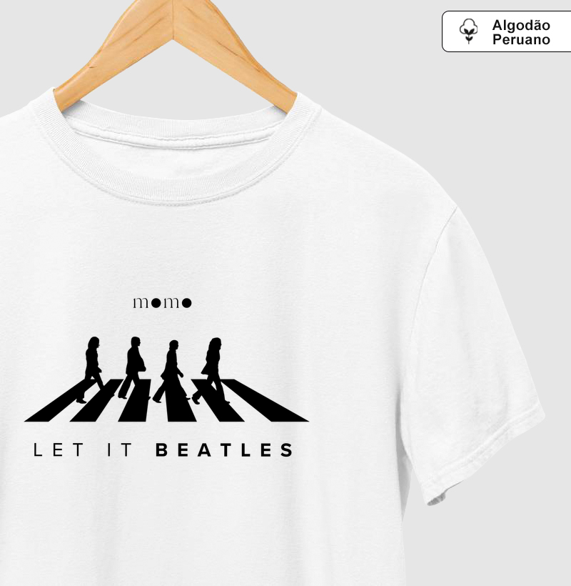 Let It Beatles Algodão Peruano