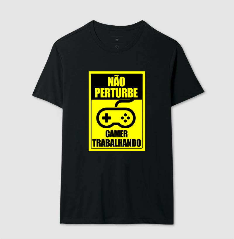 Gamer trabalhando