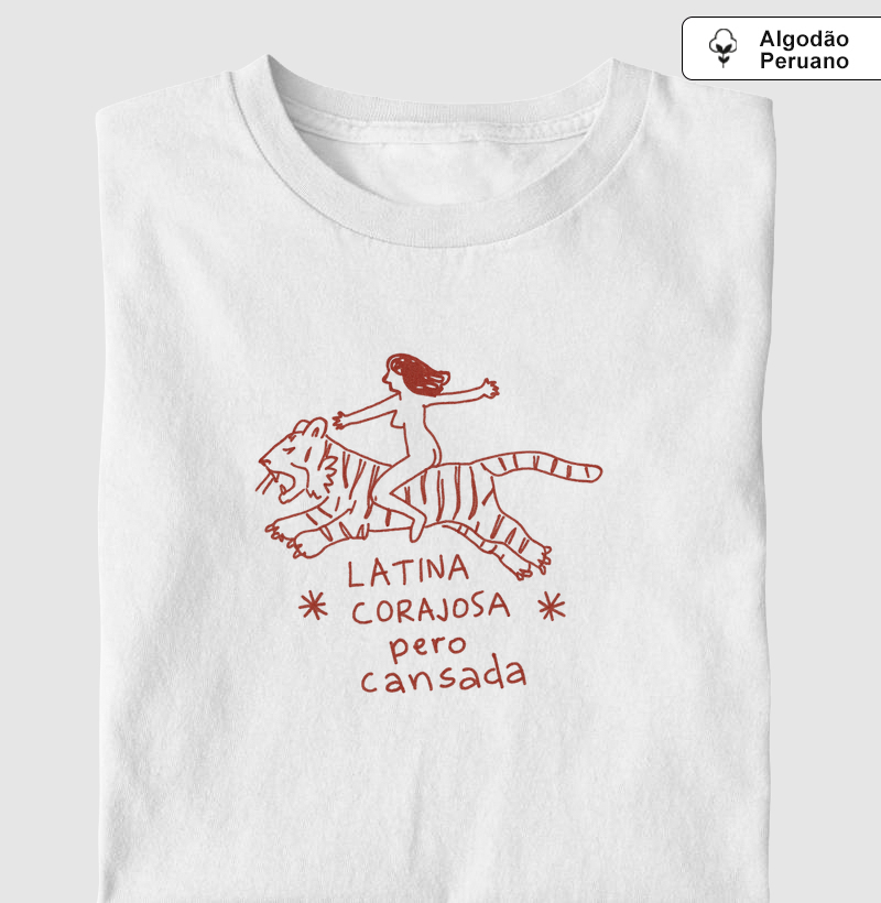 latina corajosa, pero cansada