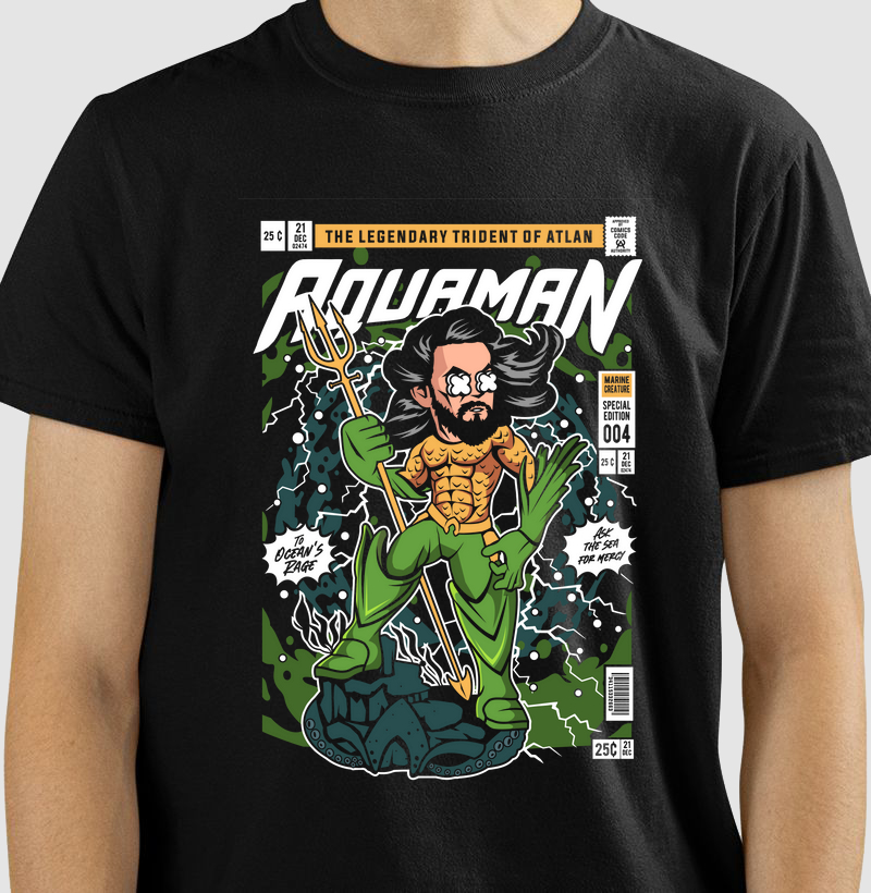 Camiseta - Aquaman