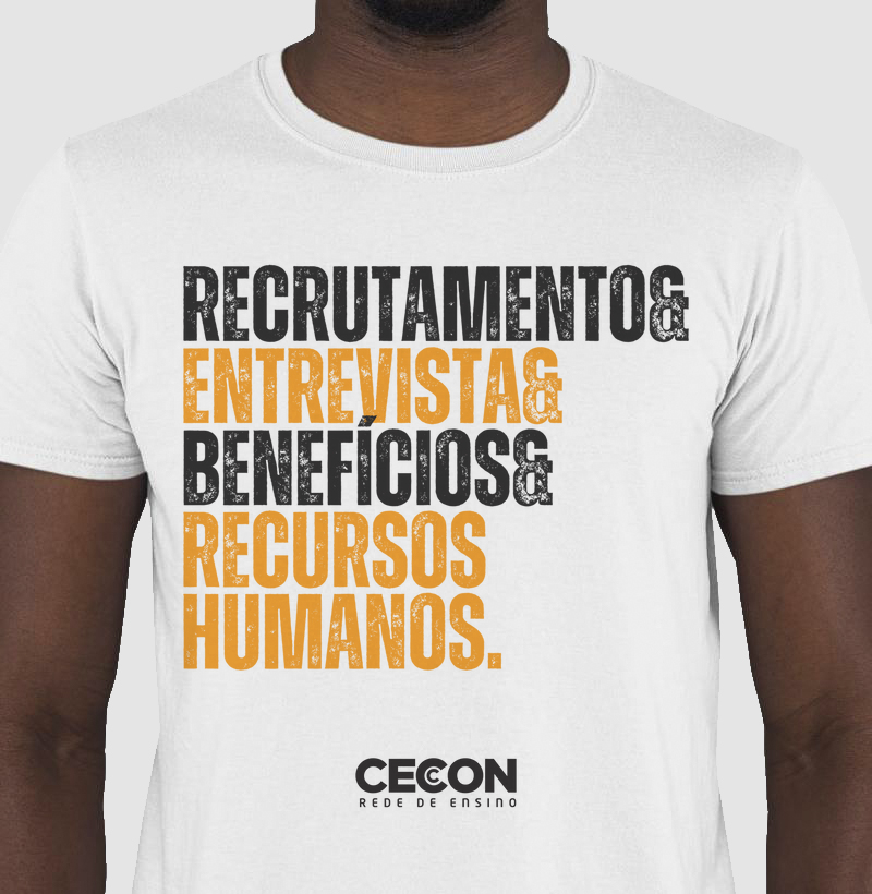 Camisa Recrutamento e RH 