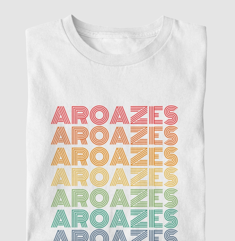 Aroazes Letreiro Retrô