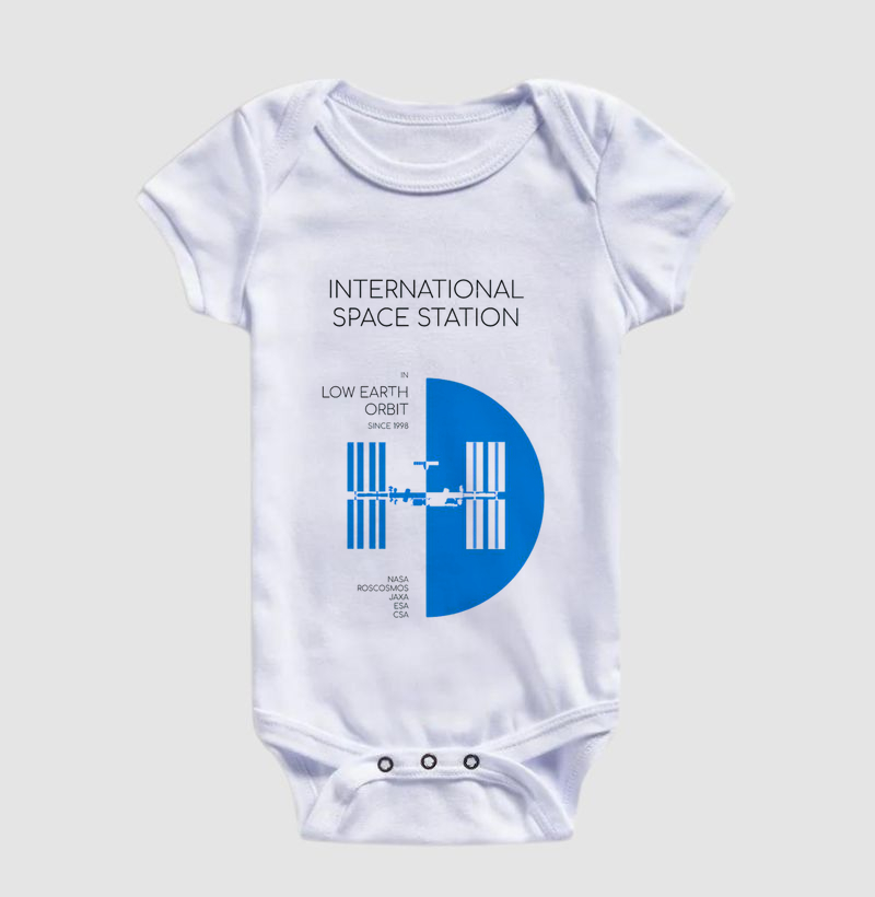 Camisa ISS International Space Station