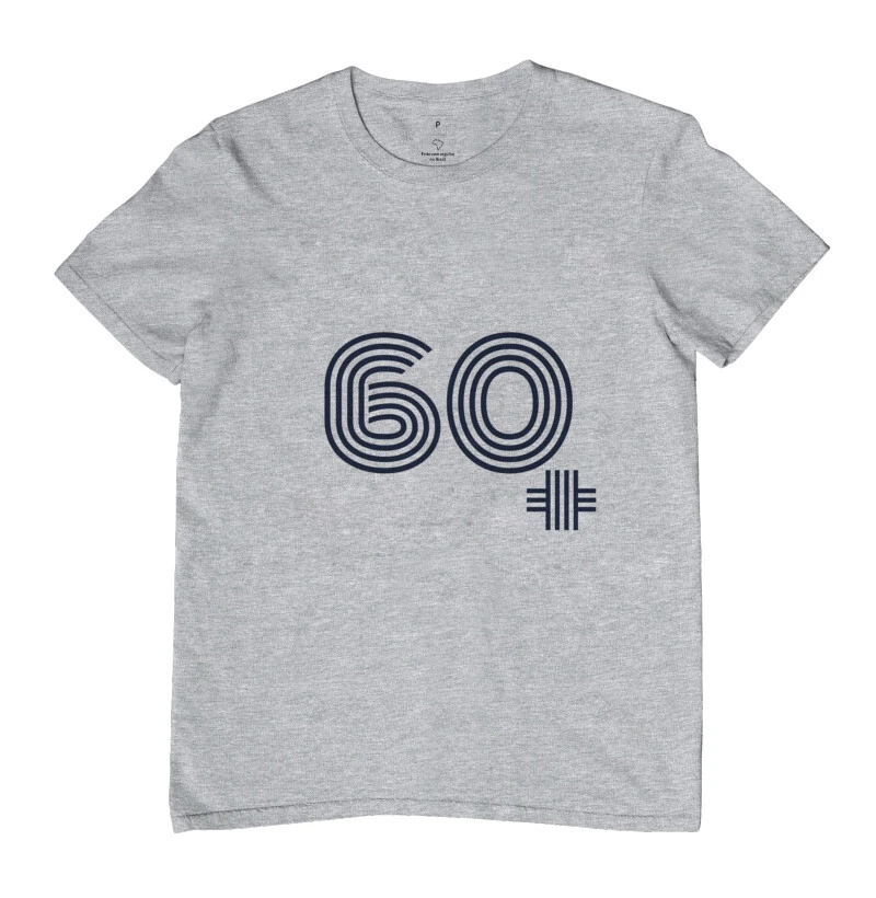 60 MAIS estampa marinho 