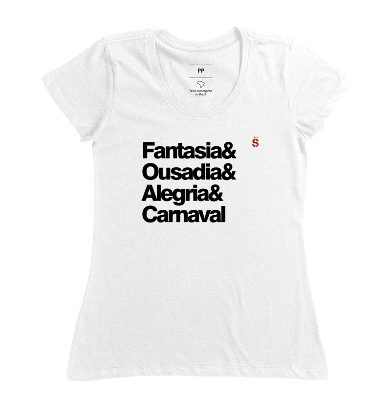 Fantasia e ousadia e alegria e carnaval