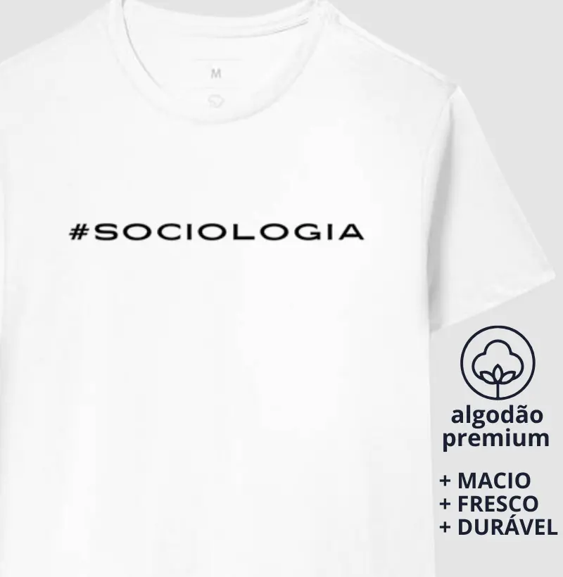 Camiseta #sociologia