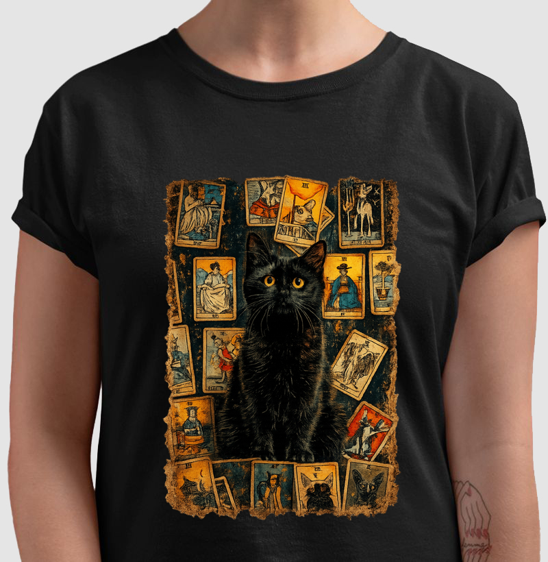 Camiseta Gato do Mural