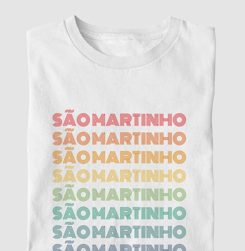 São Martinho Letreiro Retrô