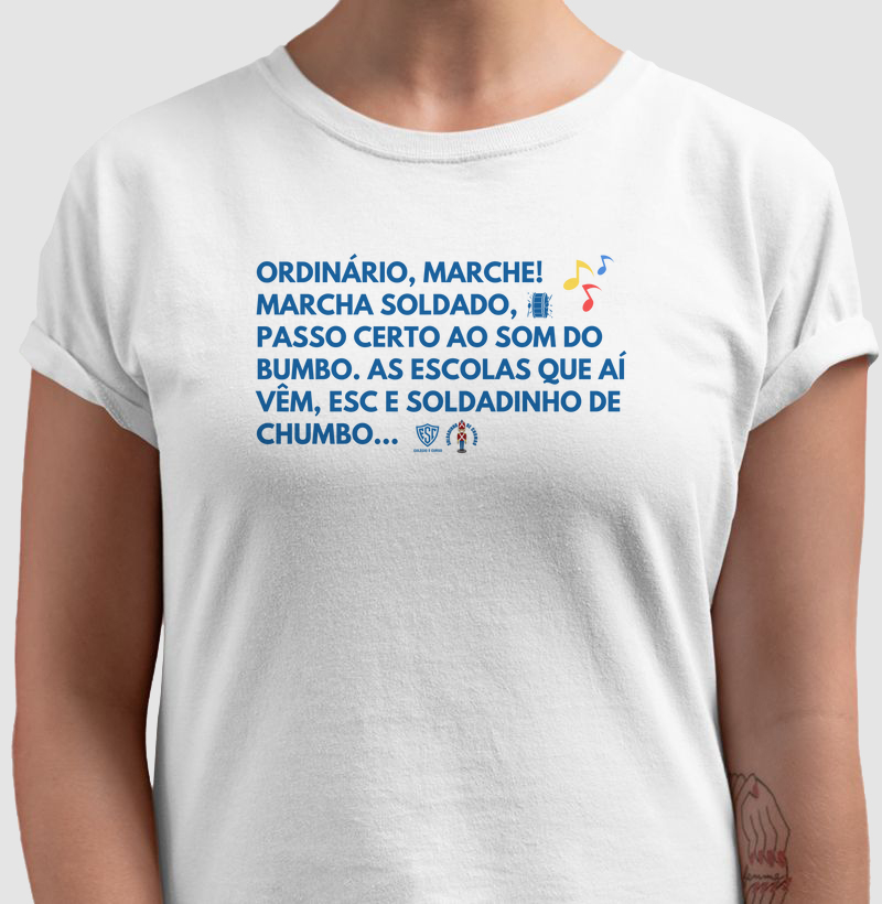CAmisa Marcha Soldado - Banda 