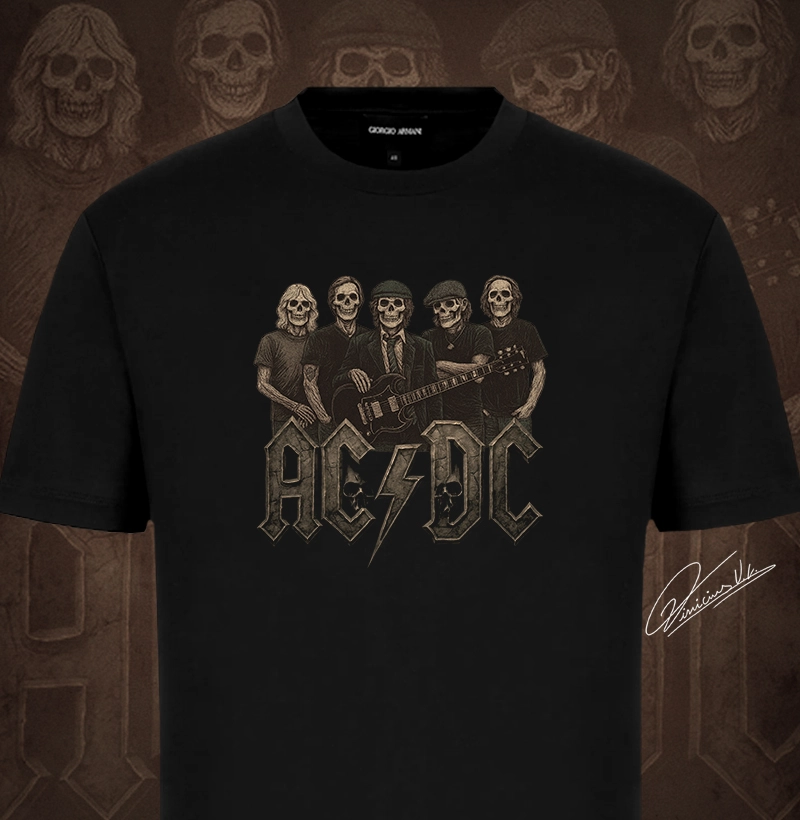 ACDC Hard Rock Skulls