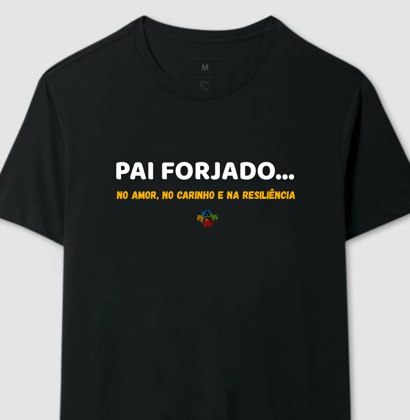 Camiseta “Pai Forjado no Amor”