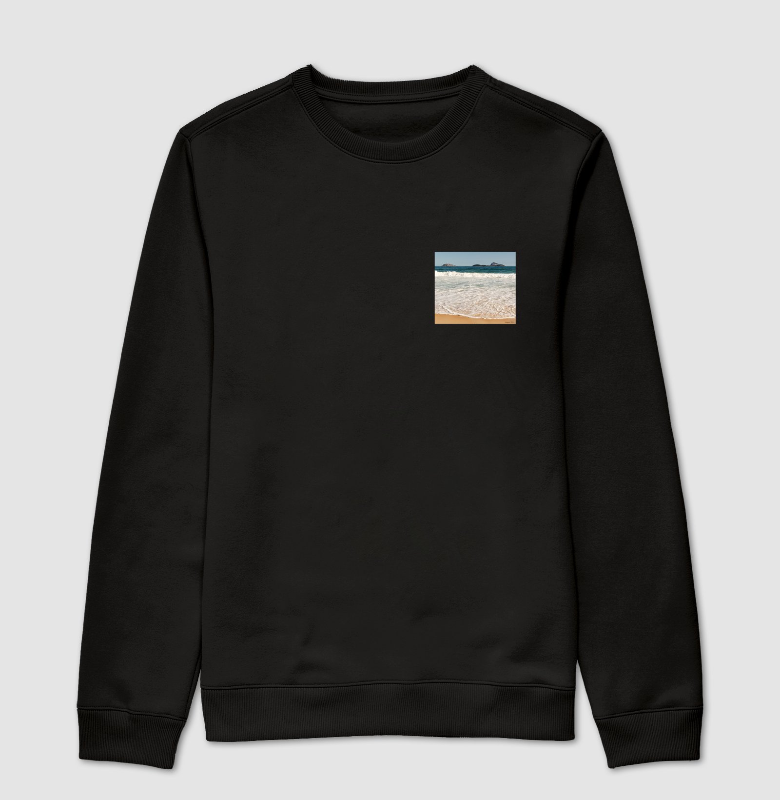 Camiseta Pés na Areia Bolso