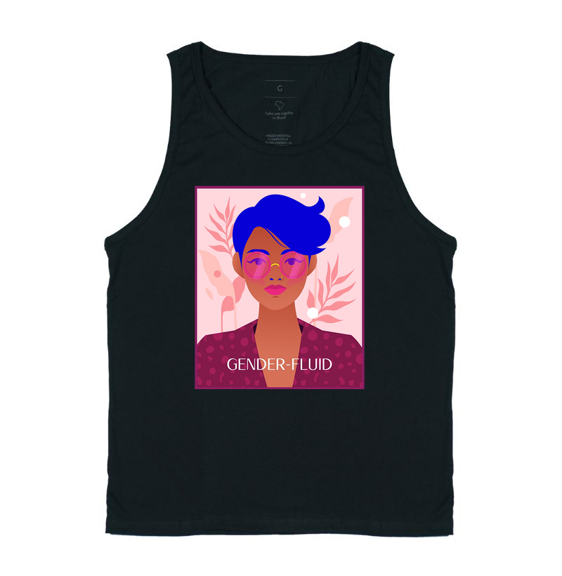 Gender-fluid.