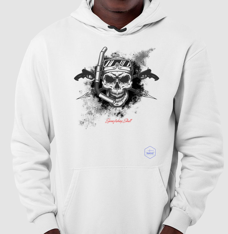 SPEARFISHING SKULL MOLETOM