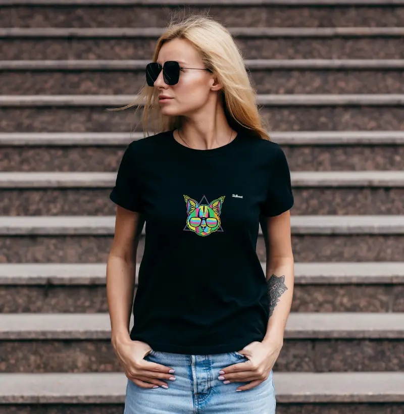 T-SHIRT SKILLVEST PSY ANIMALS (CAT)