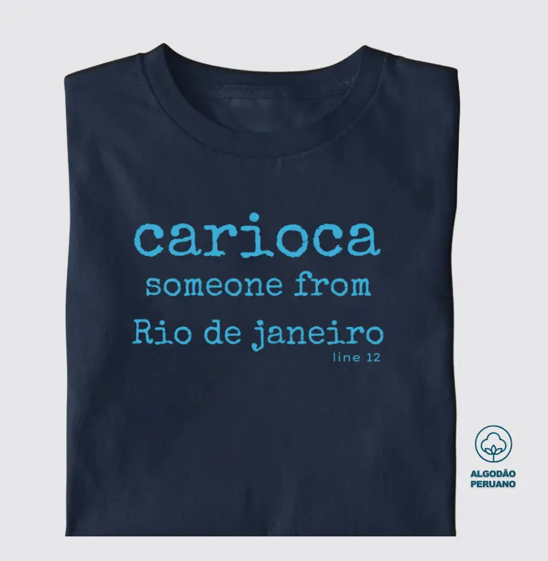 CARIOCA EM TURQUESA