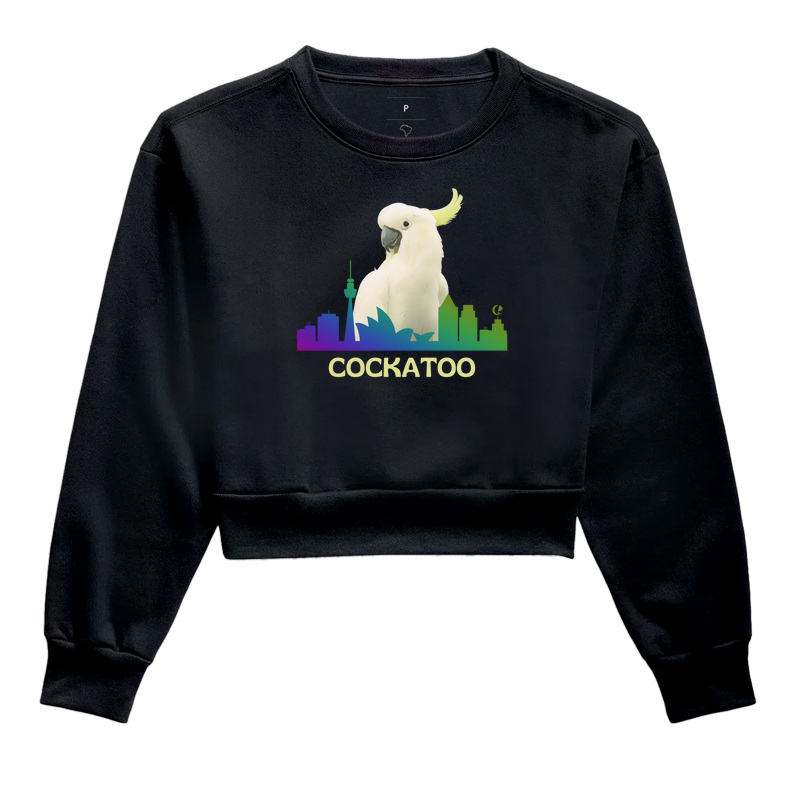 Moletom Cropped - Cockatoo