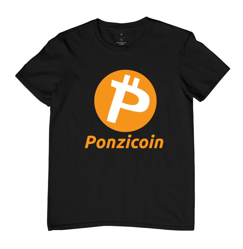 Camiseta Ponzicoin Laranja