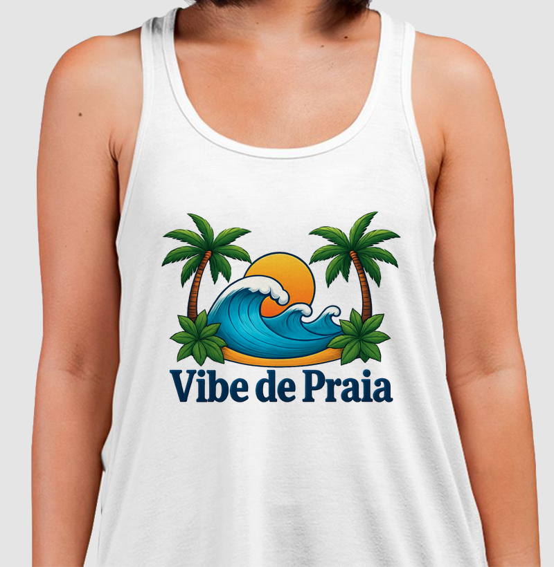 Camiseta Vibe de Praia