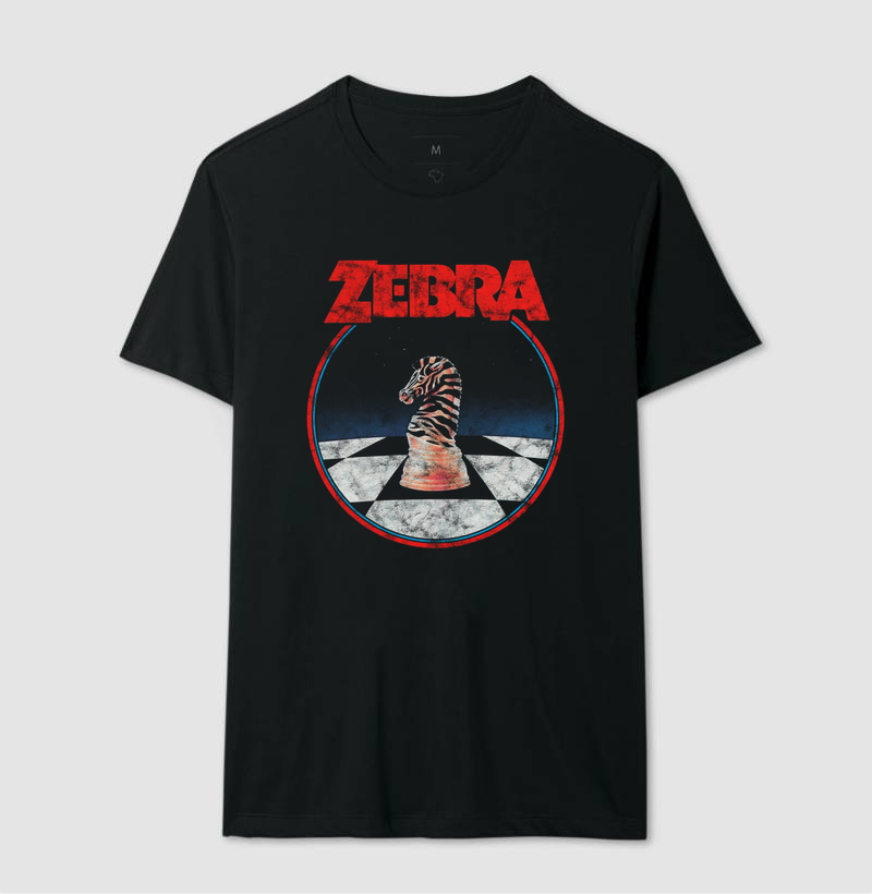 Camiseta Zebra (Preta)