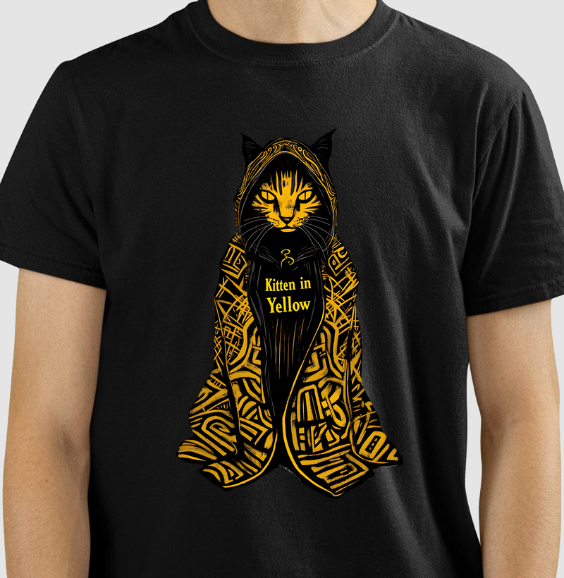 Tee - Kitten In Yellow