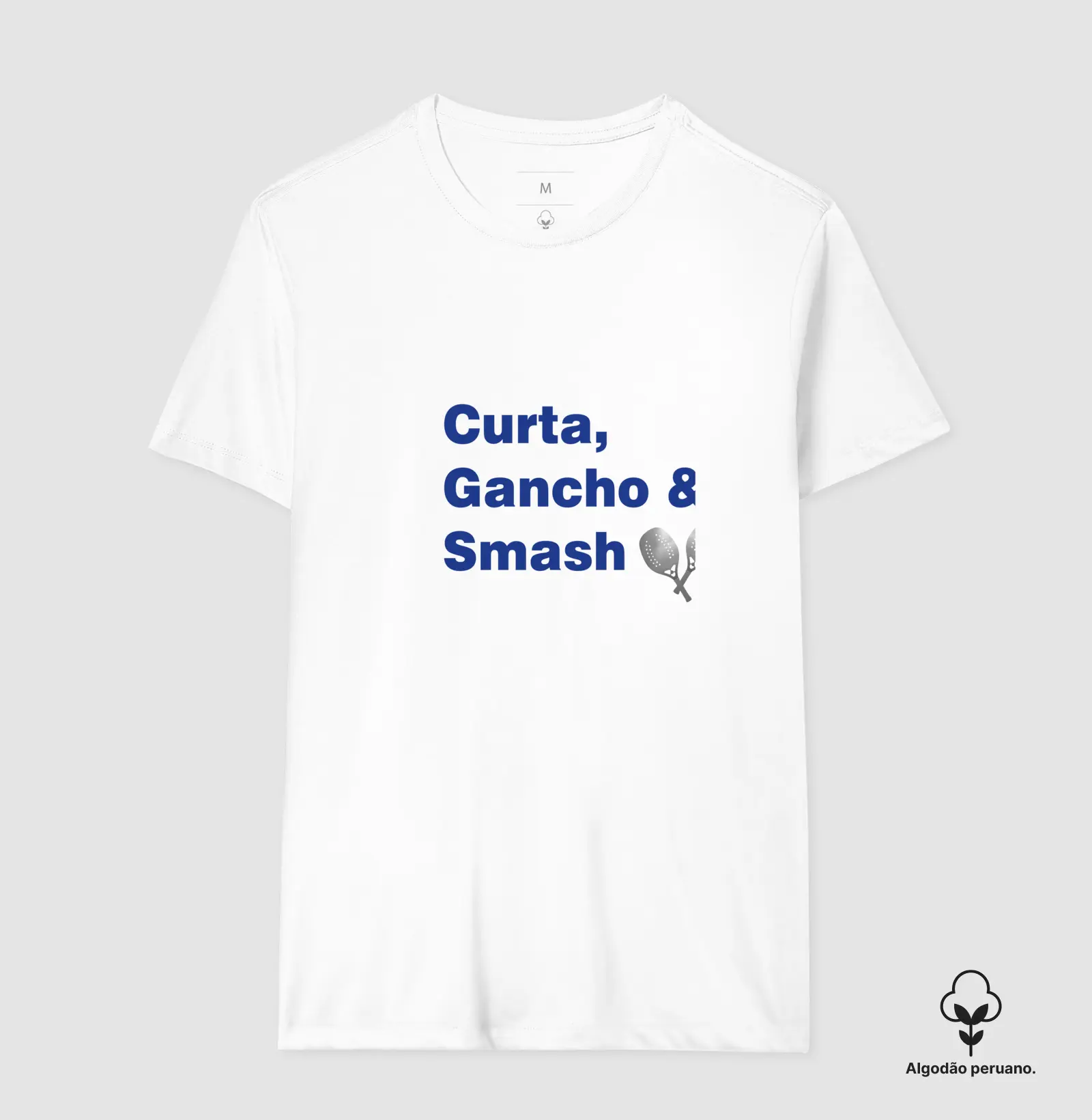 Moleton Branco Curta, Gacho & Smash