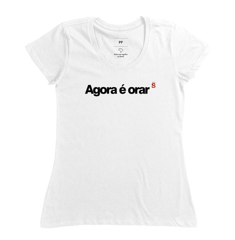 Agora é orar