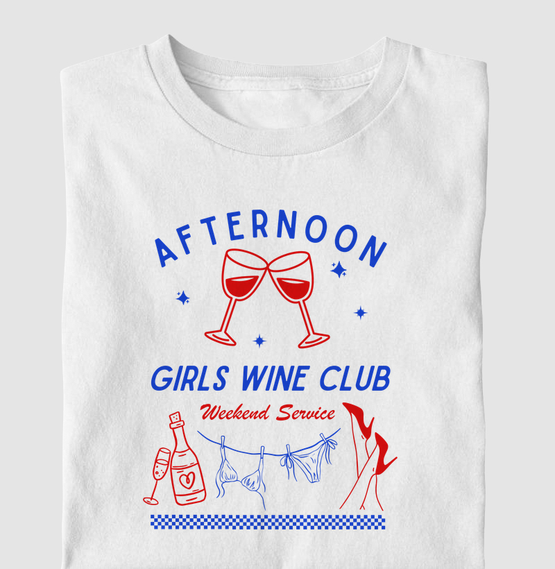 CAMISETA | GIRLS WINE CLUB