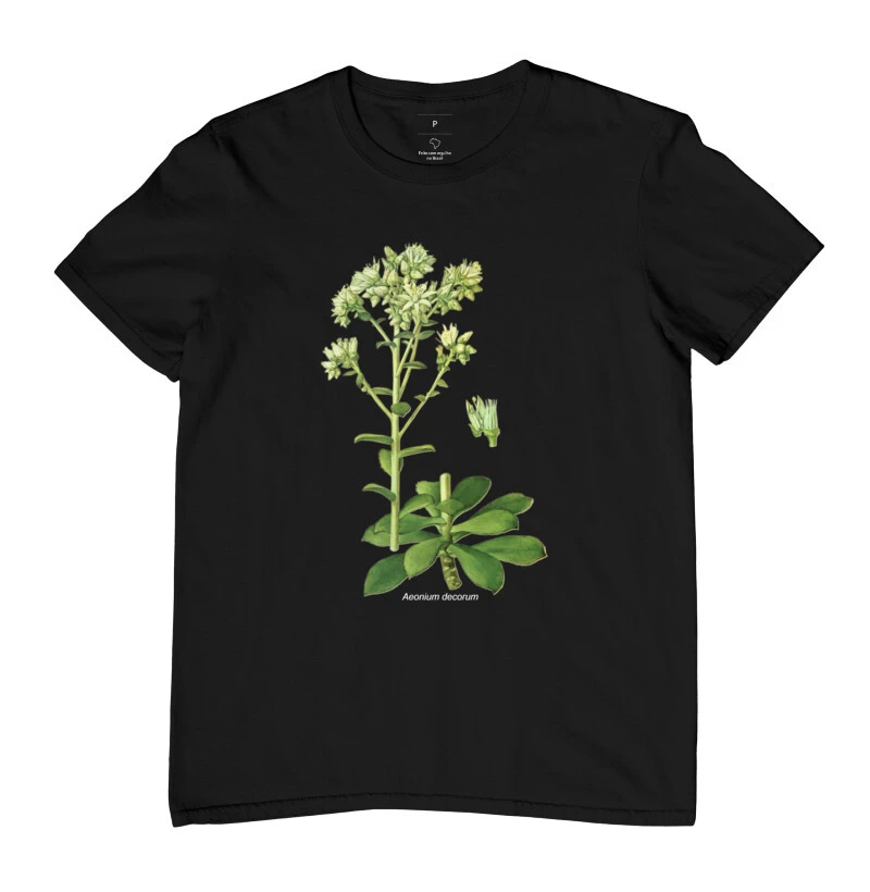 Camiseta Aeonium decorum ( Suculenta )