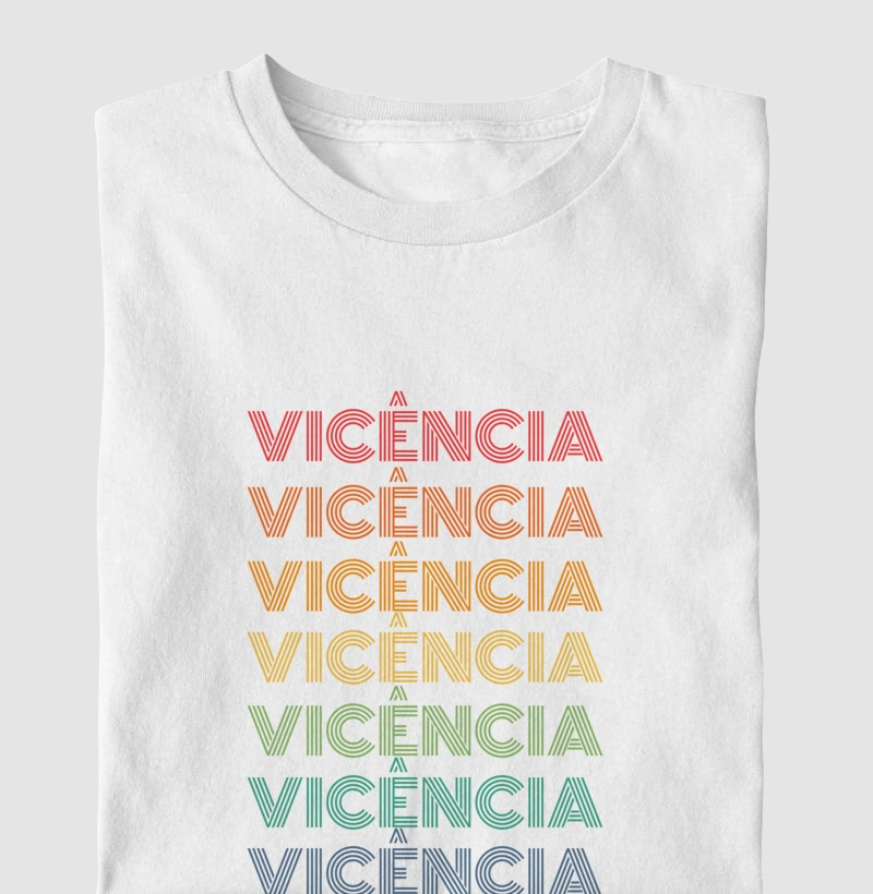 Vicência Letreiro Retrô