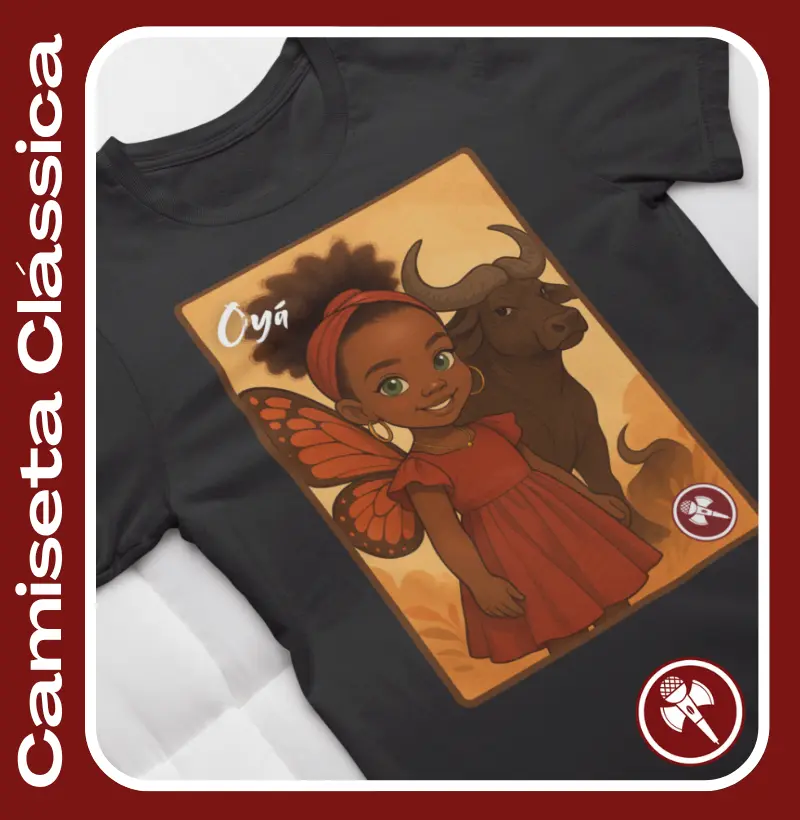 Oyá - Coleção Ori Game - Camiseta Clássica