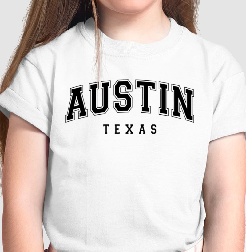 Camiseta Infantil - Austin