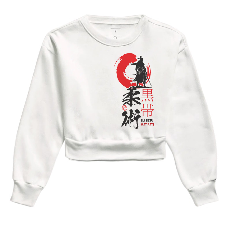 Cropped Samurai Manga Longa