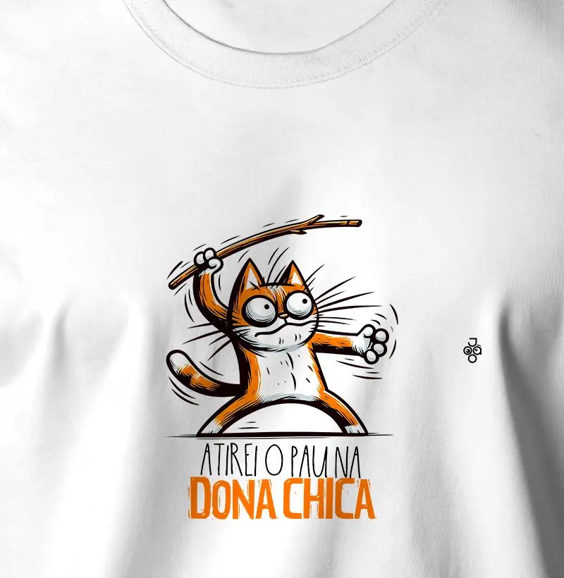 Camiseta Atirei o Pau