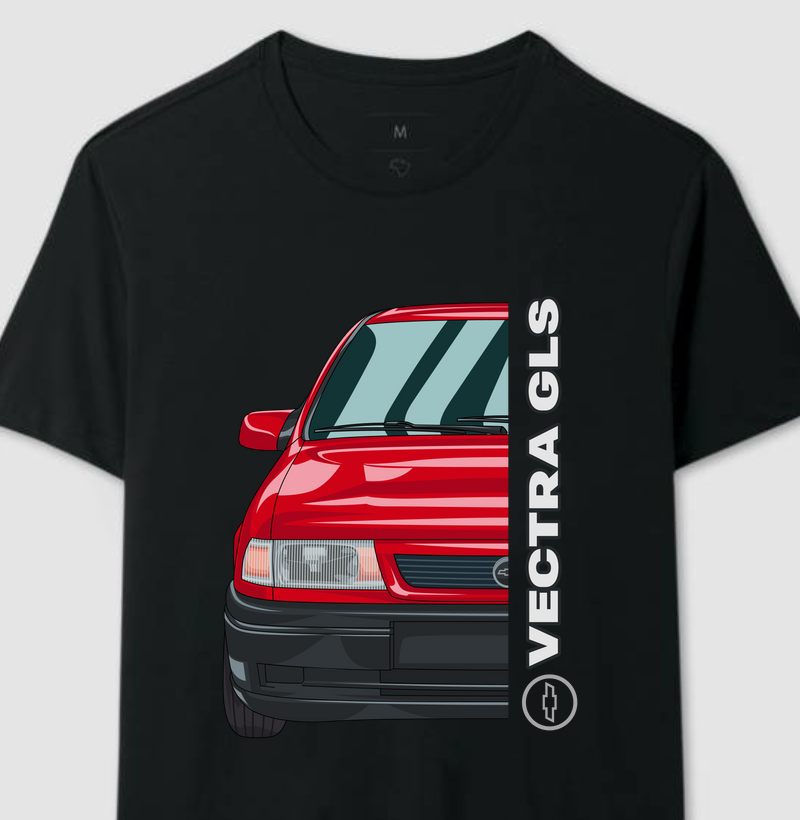 Vectra GLS Vermelho Bach Perfil