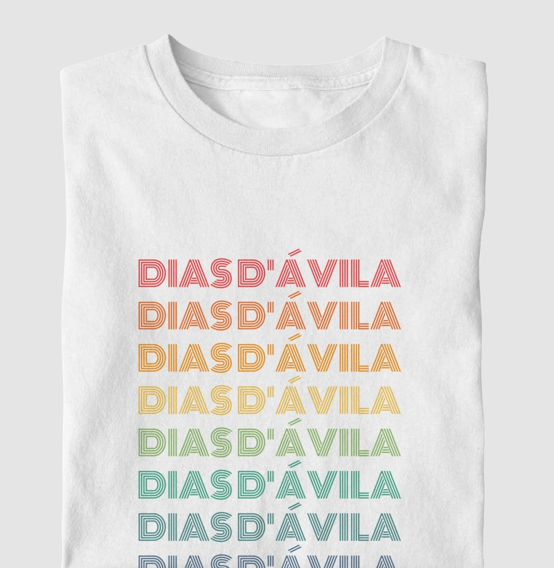 Dias d'Ávila Letreiro Retrô