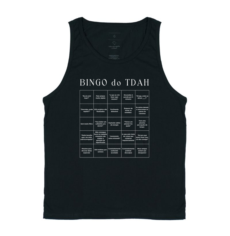 Bingo do TDAH