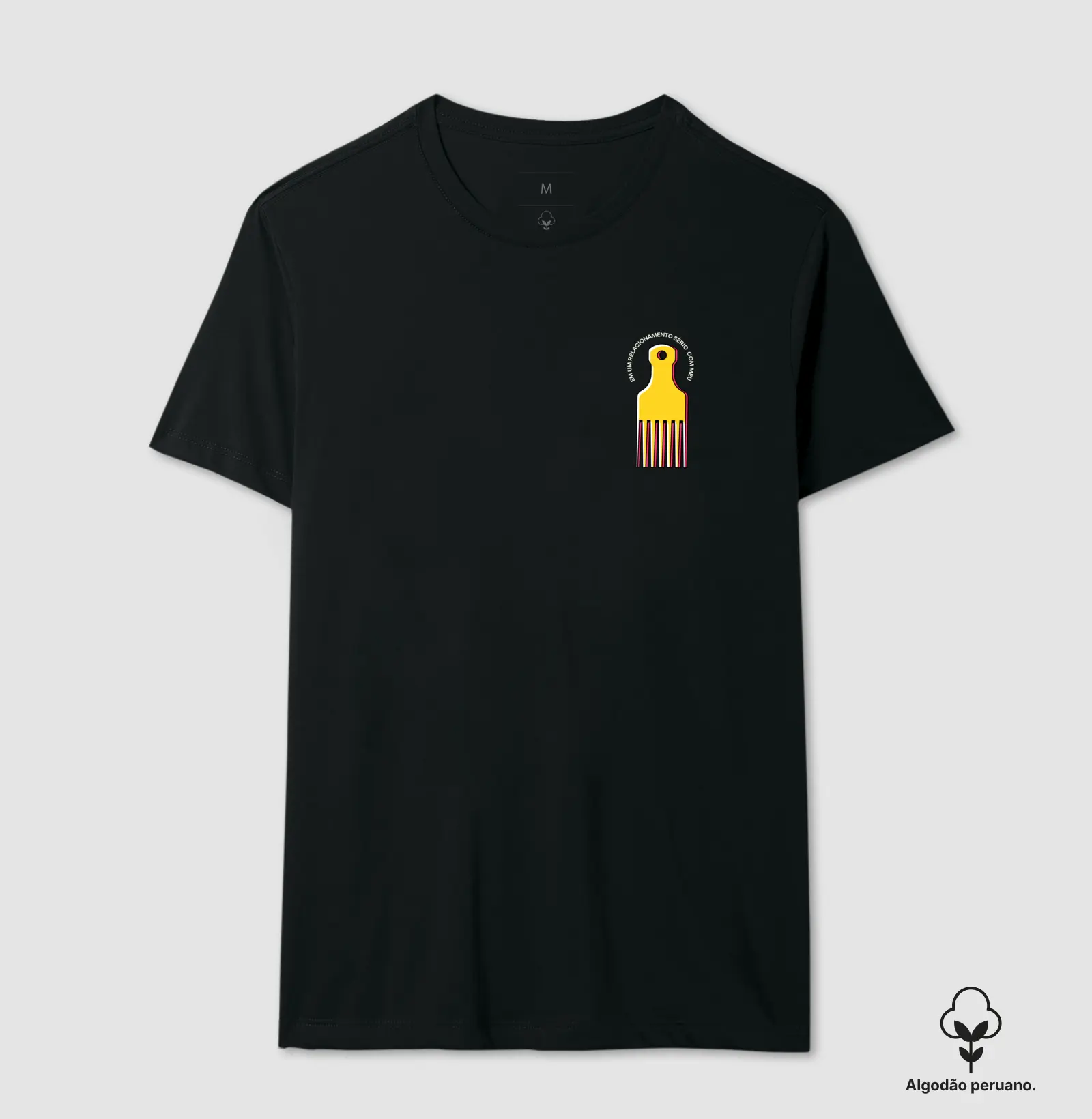 Relacionamento sério com meu pente garfo minimalista
