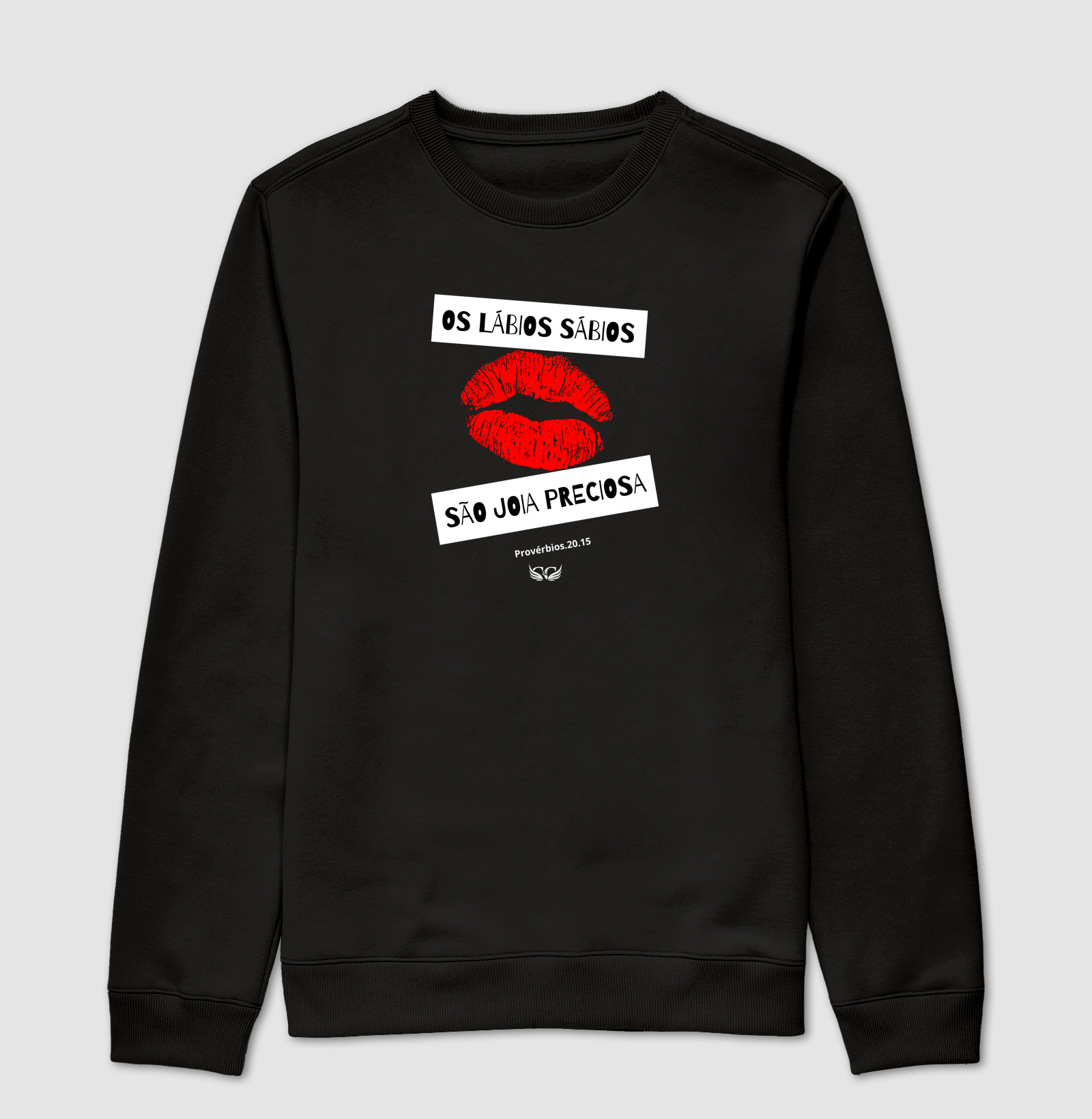 Camiseta Personalizada Lábios sábios são joia preciosa