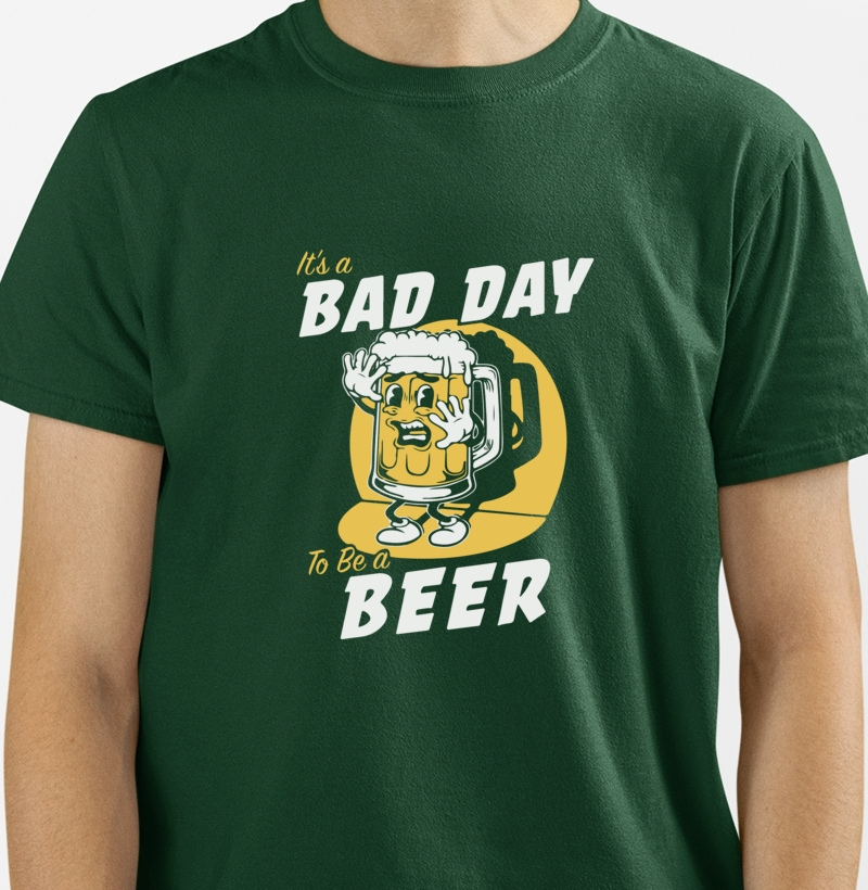 Camiseta BAD DAY Cervejaria Palácio