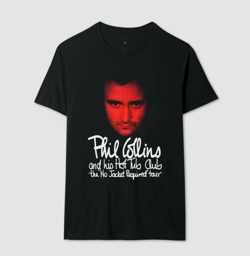 Camiseta Phil Collins | No Jacket Required