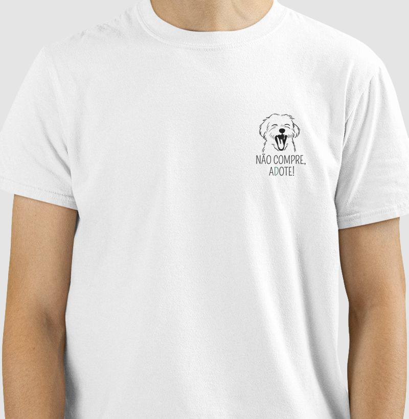Não compre, adote! Dino