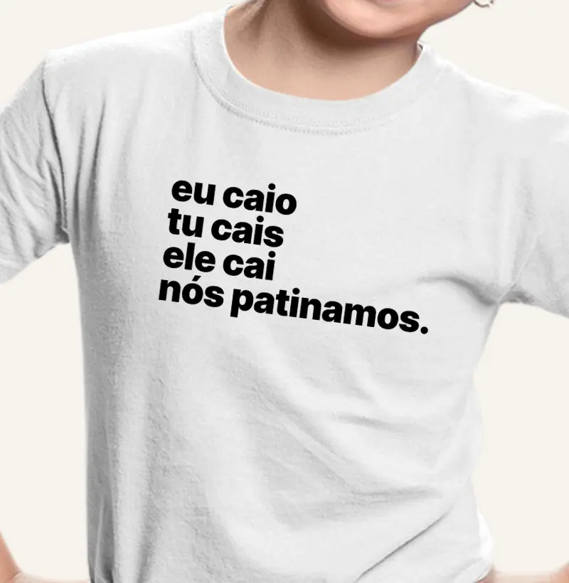 Nós patinamos