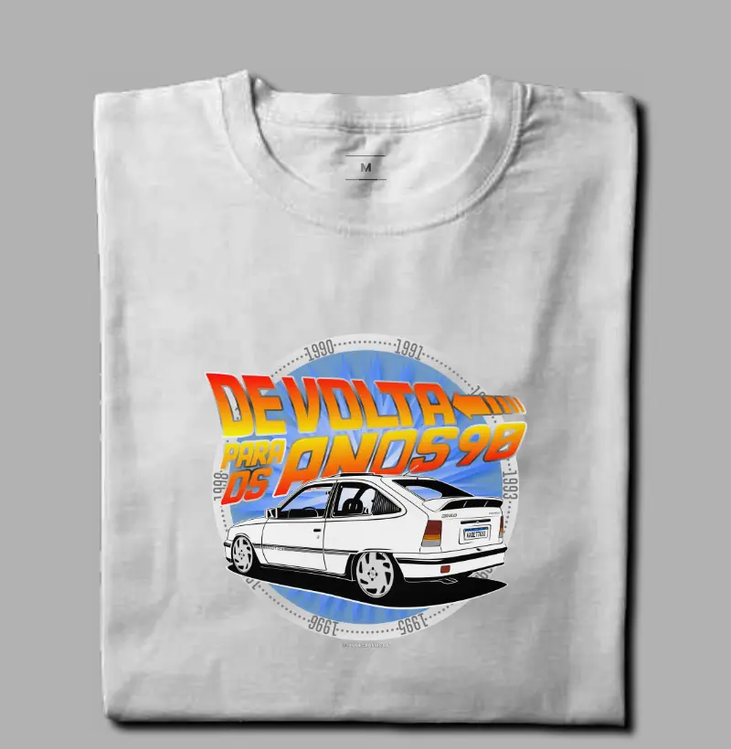De volta para os anos 90 - Kadett GSI Branco