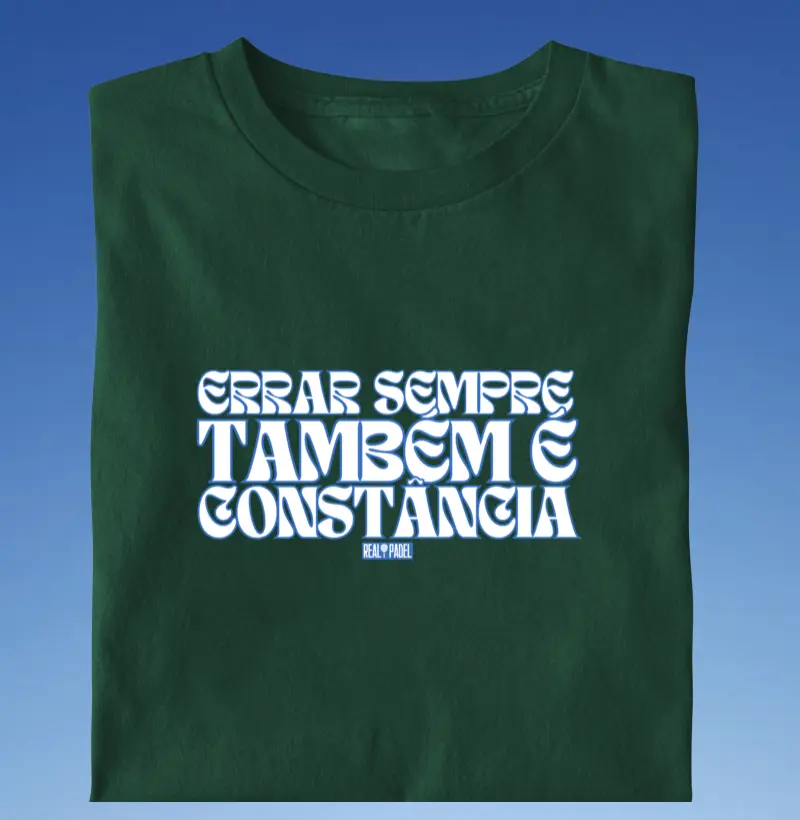 Errar sempre também é constância