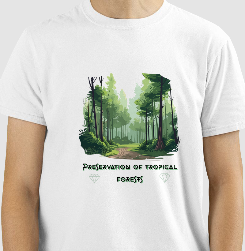 Camiseta Floresta tropical