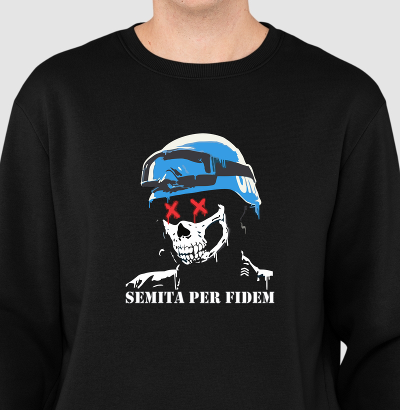 SEMITA PER FIDEM/ Suéter Moletom