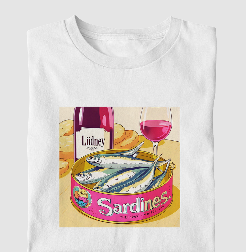  Sardinha - Algodão Premium