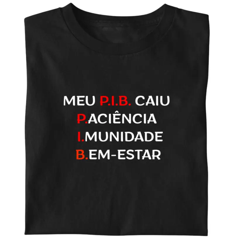 Meu P.I.B. caiu
