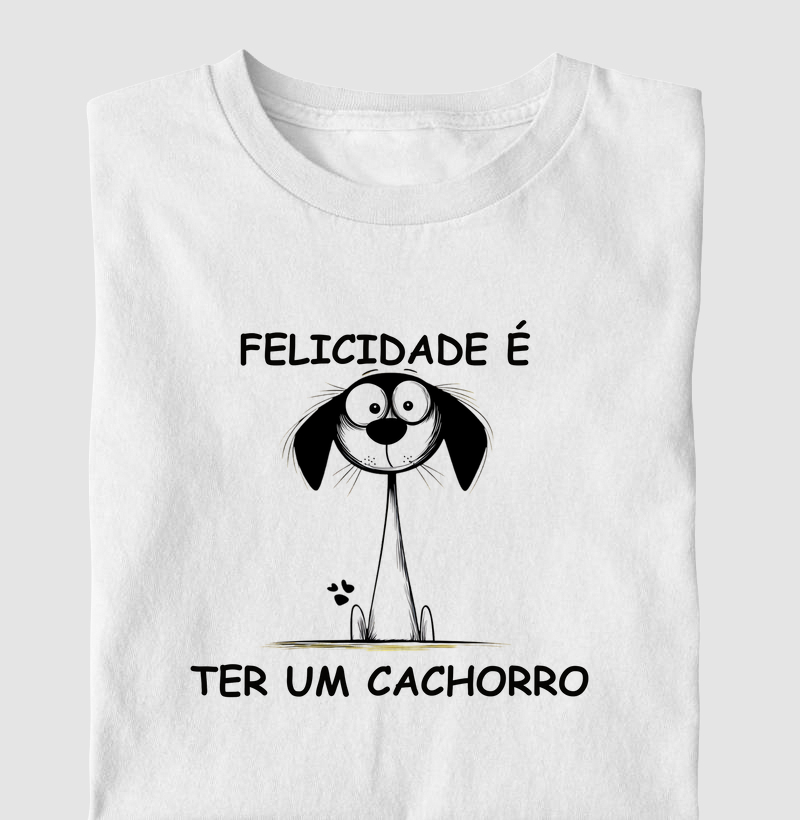 Felicidade é ter um cachorro